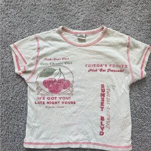 Urban Outfitters Cute Cherry Club Baby Tee